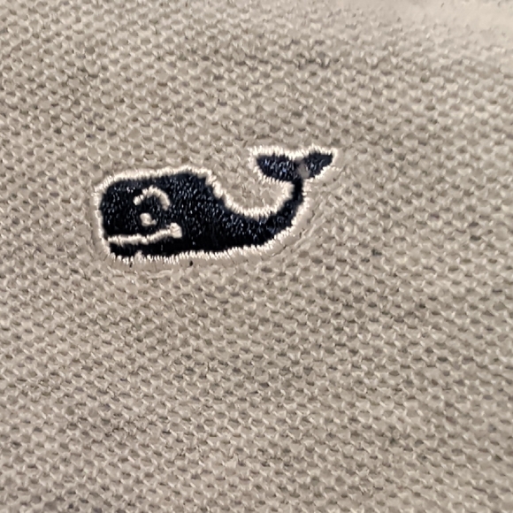 Vineyard Vines Light Gray Zip-Up - Picture 3 of 8